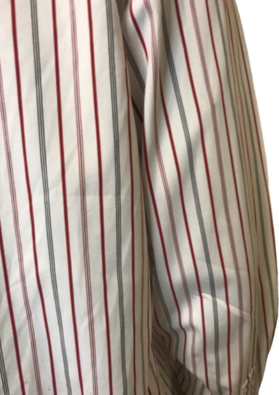 Chemise rayée en coton – Taille 38 💼