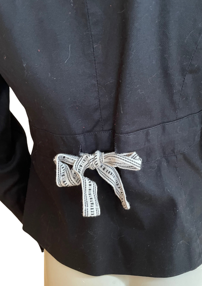 🧥 Veste Tailleur Noire Cintrée Taille 36 ✨🎀