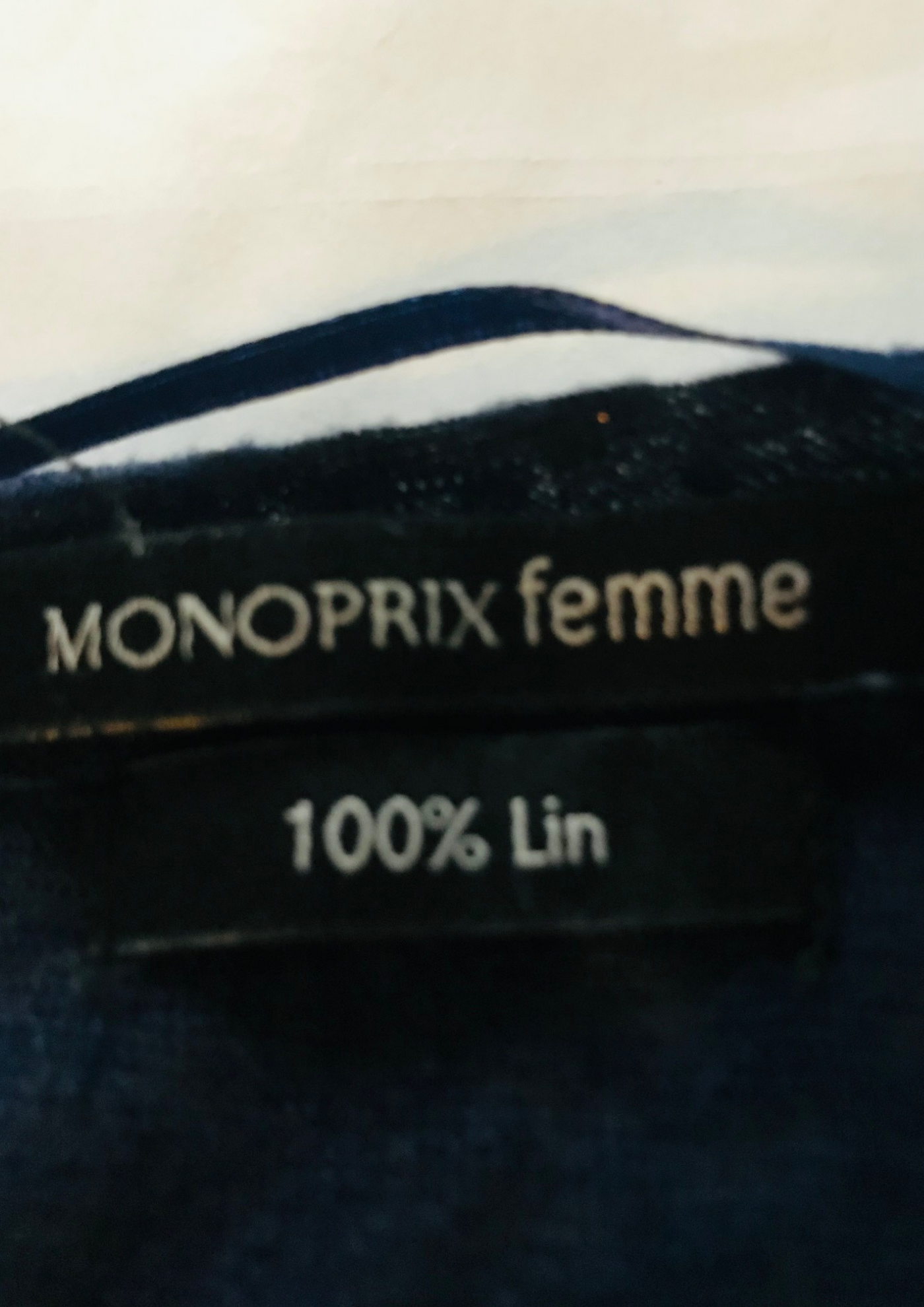 Tee-shirt en lin oversize Taille 34