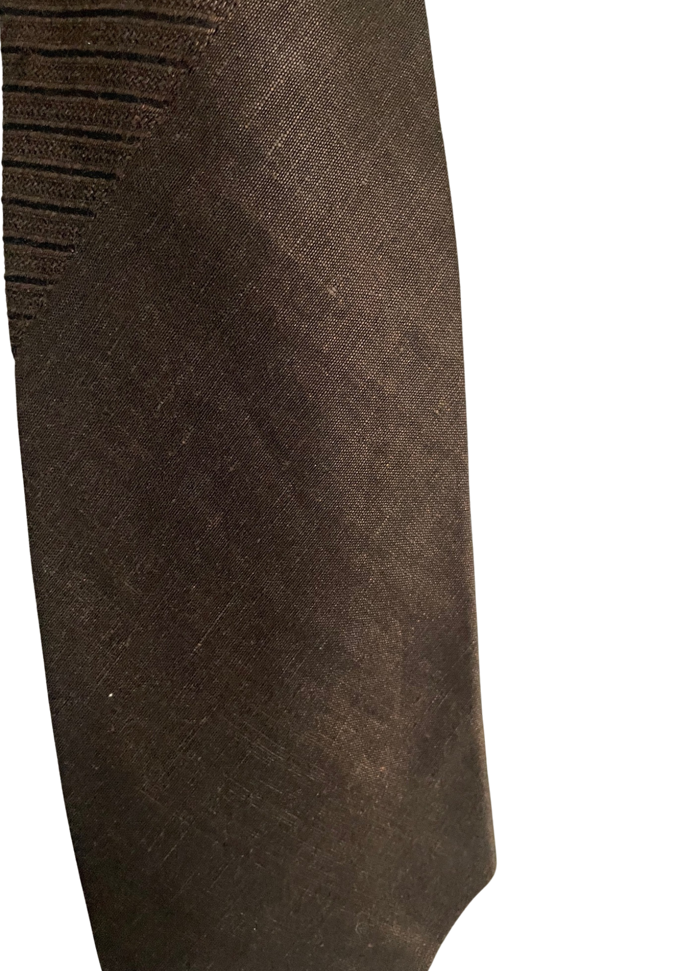 Cravate  Élégance Italienne Motif ton sur ton (Neuve)