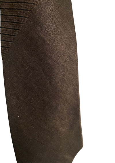 Cravate  Élégance Italienne Motif ton sur ton (Neuve)