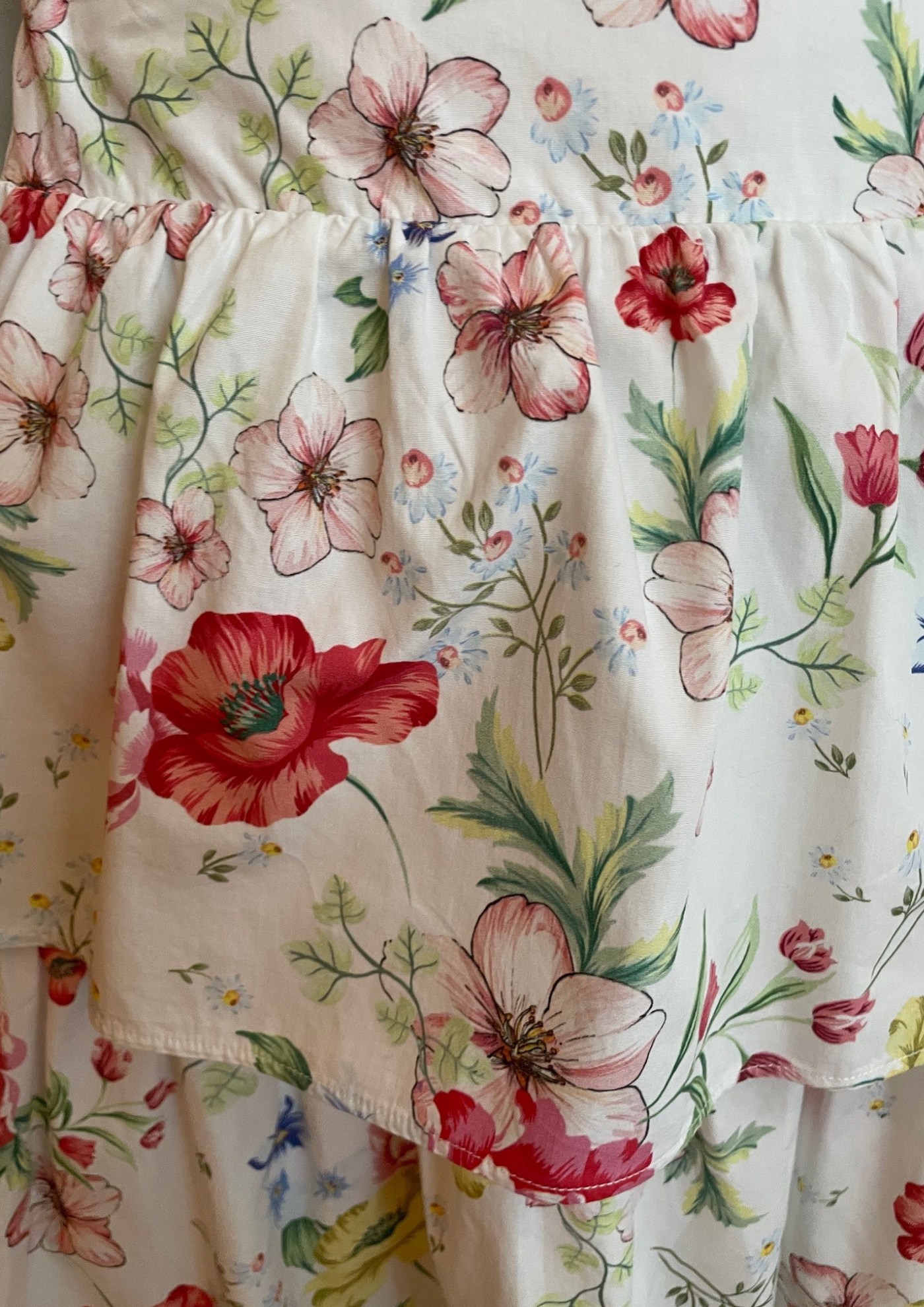 🌸 Jupe fleurie Taille 38 🌸
