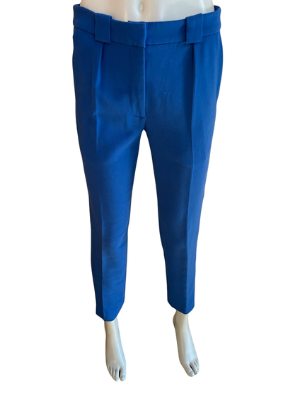 👖 Pantalon cigarette bleu cobalt – Taille 36 💙✨