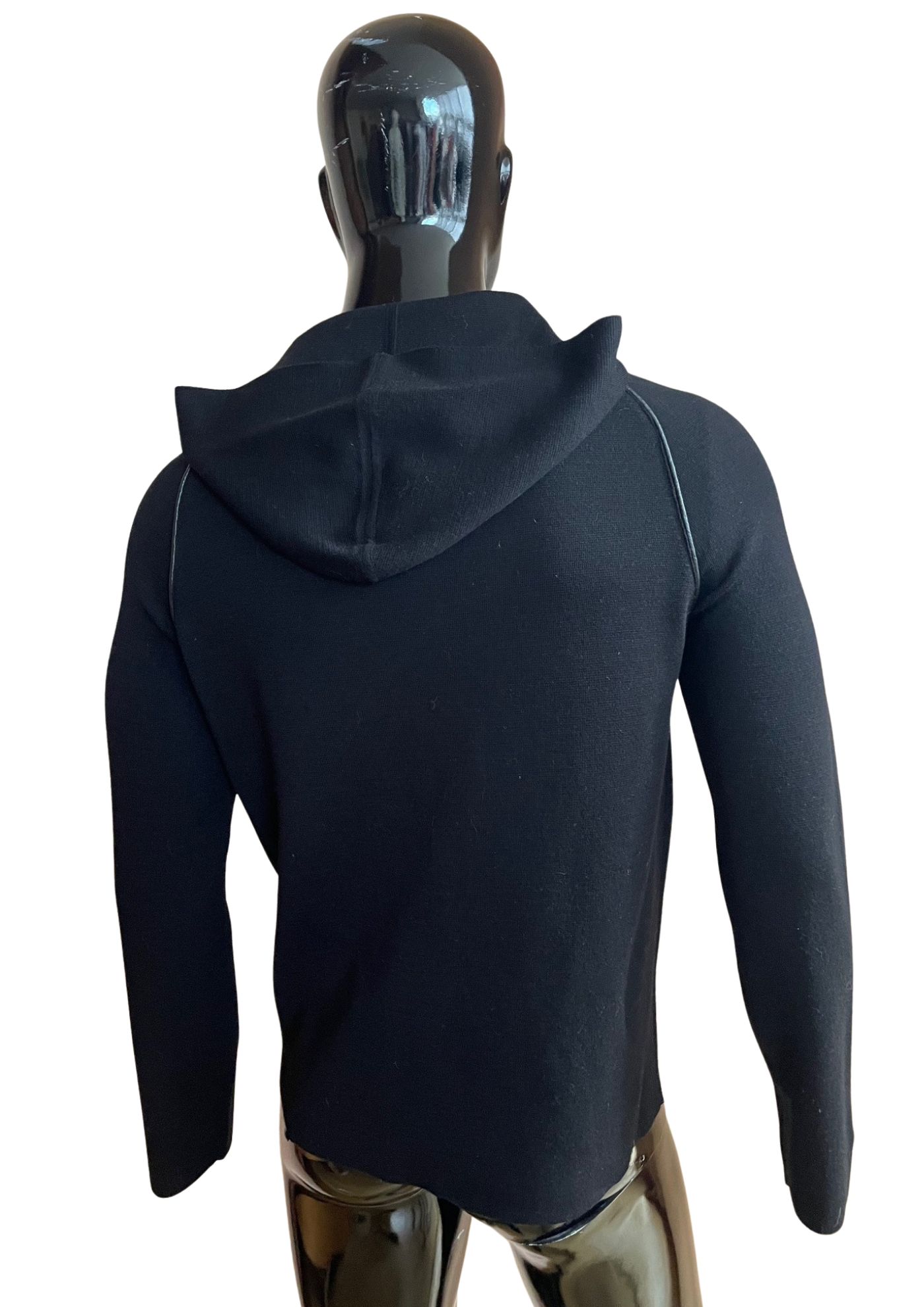 🖤 Hoodie zippé Sandro 100% laine – Taille S 🧵✨