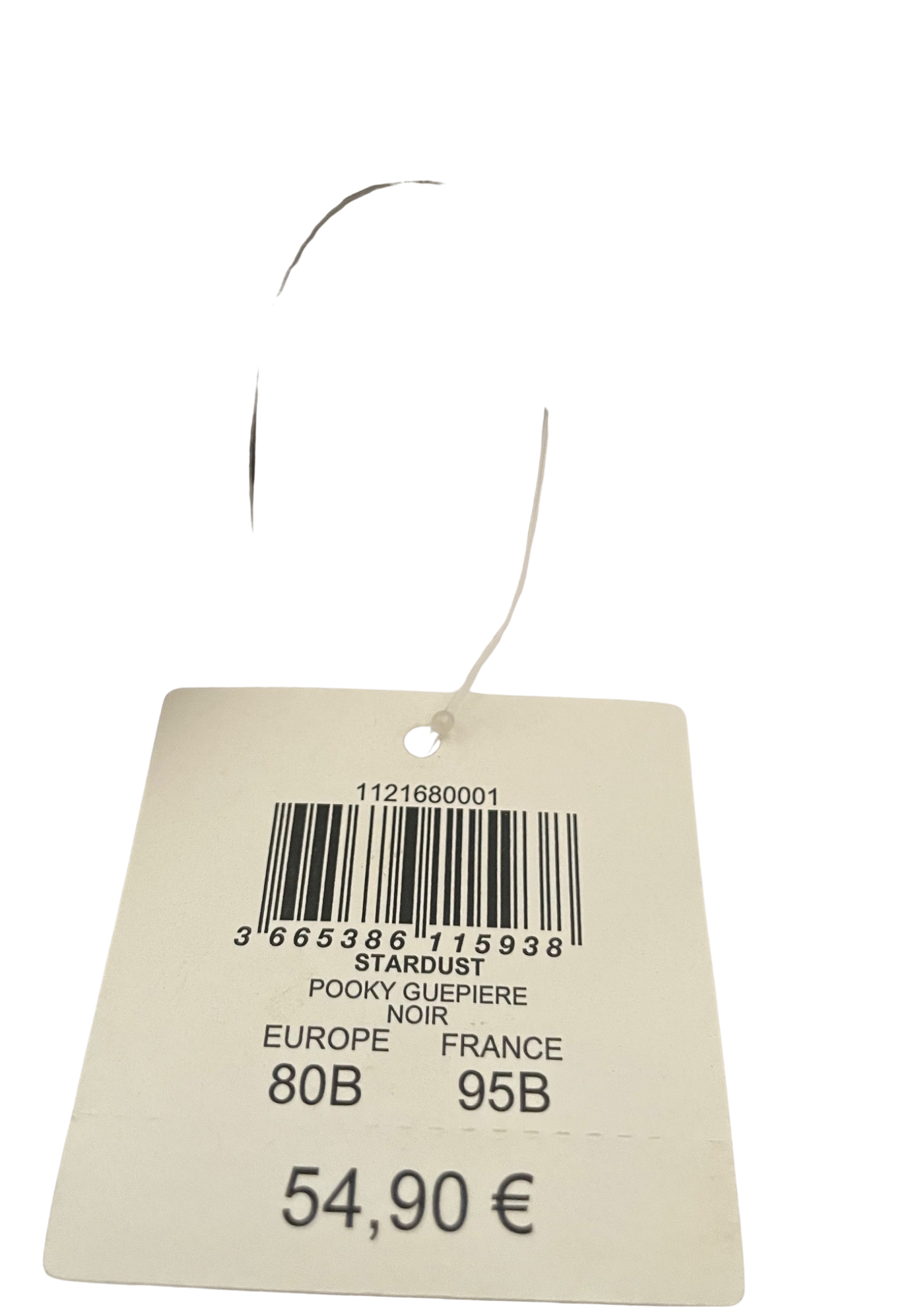 Guêpière Dentelle Noire « Pooky » – 95 B (Neuve) 💋🖤