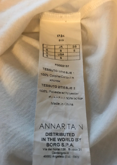 Tee-shirt empiècement plissé Taille 36