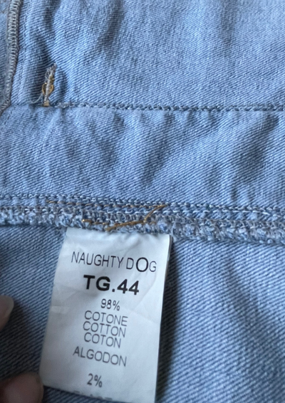 🧥 Veste en jean décorée Taille 38🧥