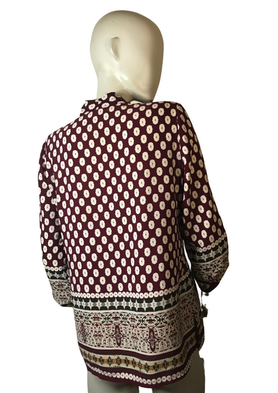 Blouse à motifs Taille 40