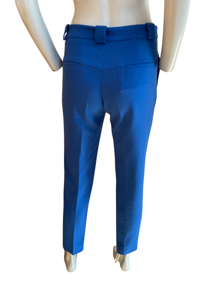 👖 Pantalon cigarette bleu cobalt – Taille 36 💙✨
