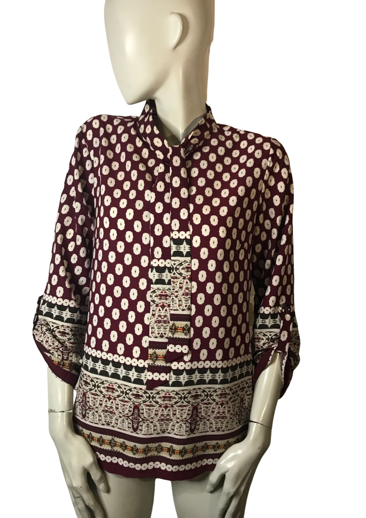 Blouse à motifs Taille 40
