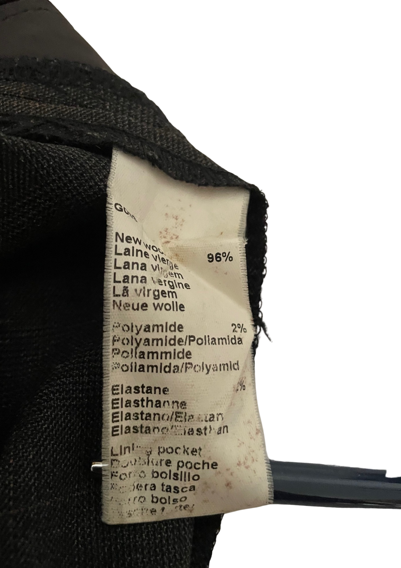 👖 Pantalon en laine vierge  🖤 – Élégance & confort intemporel Taille 38