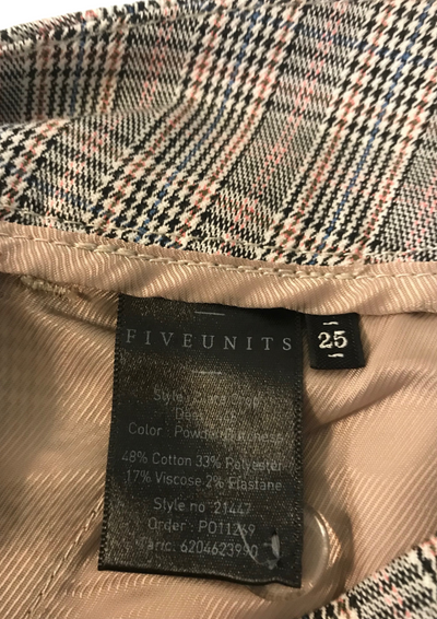 Pantalon crop Prince-de-Galles Taille 34 🤍
