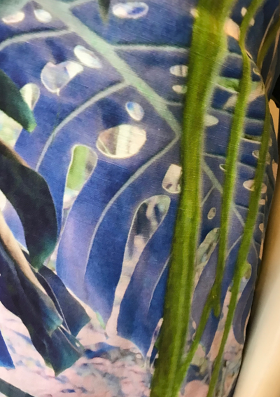 Robe en lin et soie Taille 40