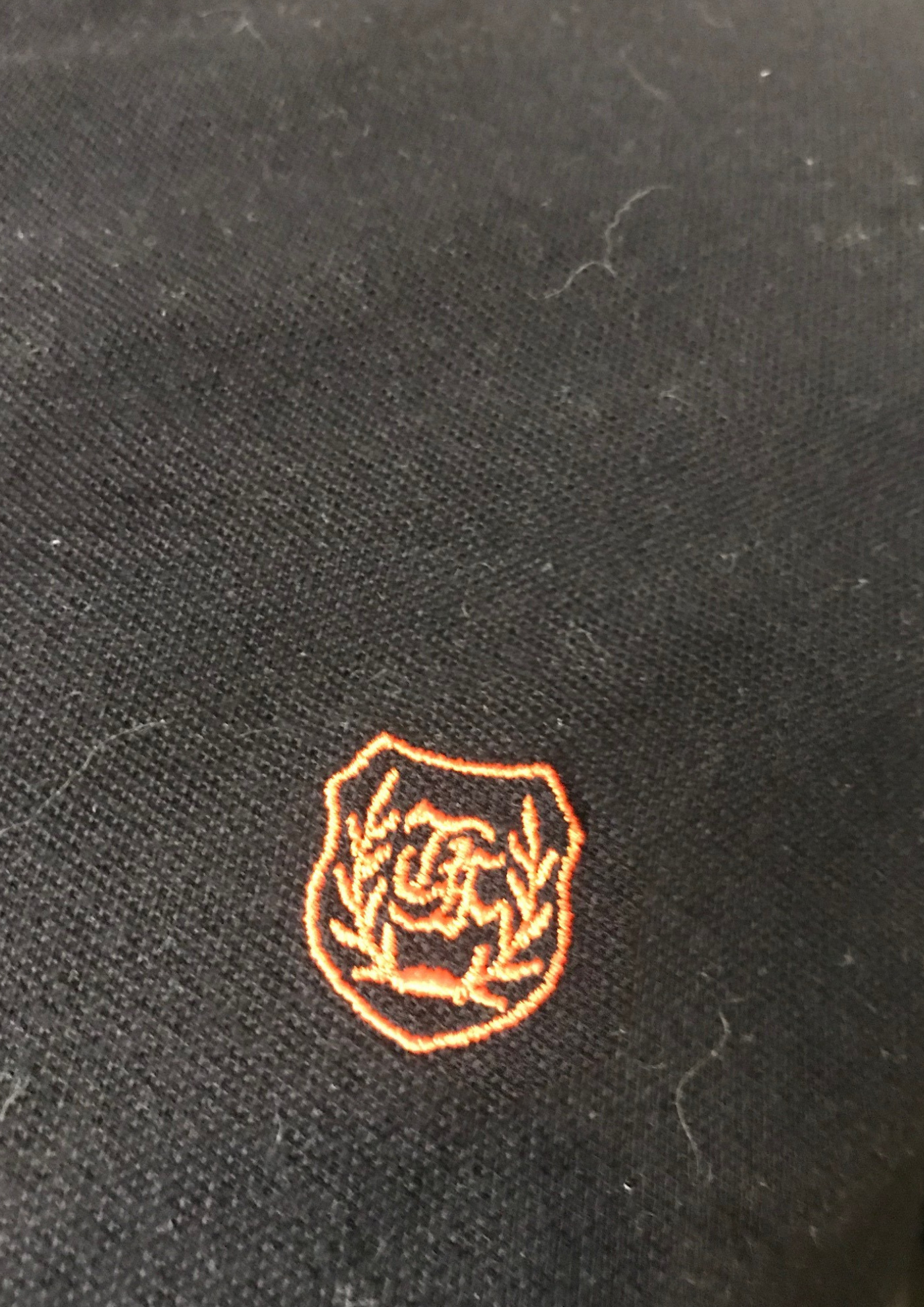 Polo noir Taille S