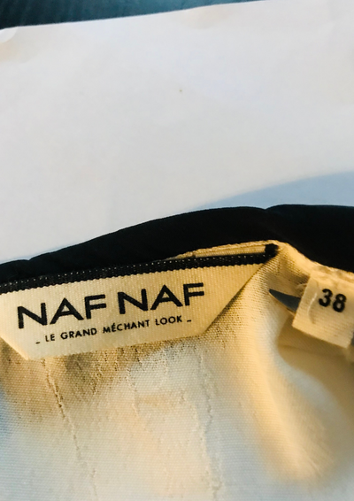 💥 Combinaison élégante en dentelle noire et blanche Taille 38 💥