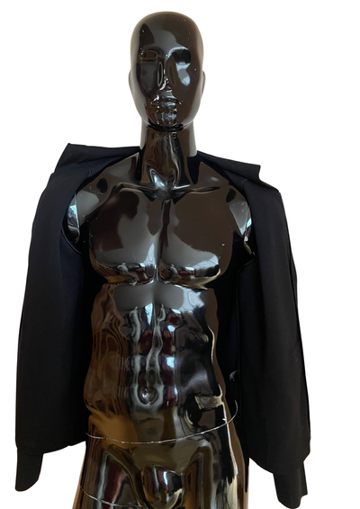 🖤 Hoodie zippé Sandro 100% laine – Taille S 🧵✨