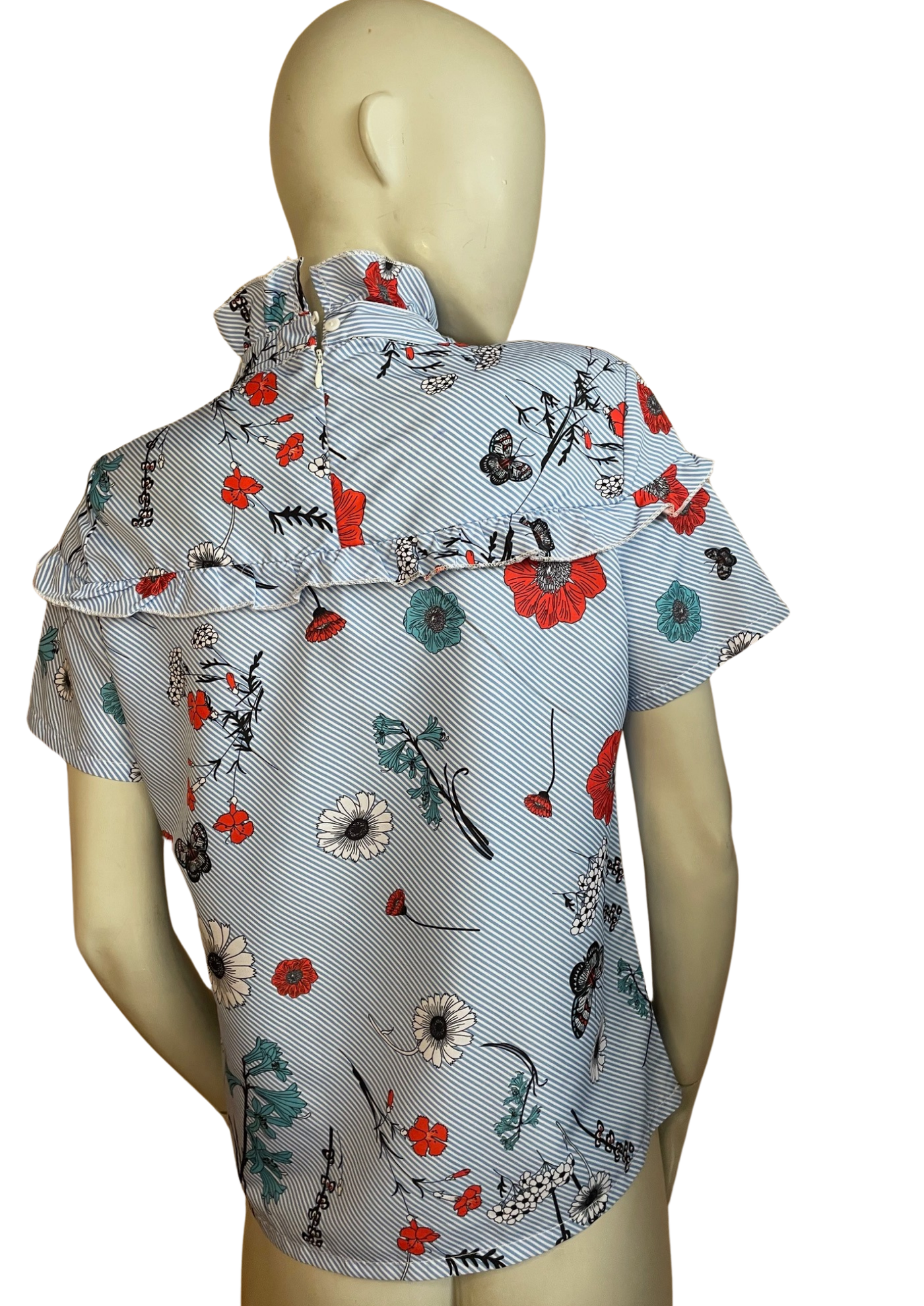 🌼 Superbe blouse imprimée à fleurs Taille 36🌼