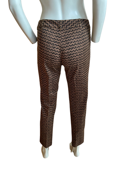 Pantalon Slim Imprimé Géométrique Taille 36 🌟