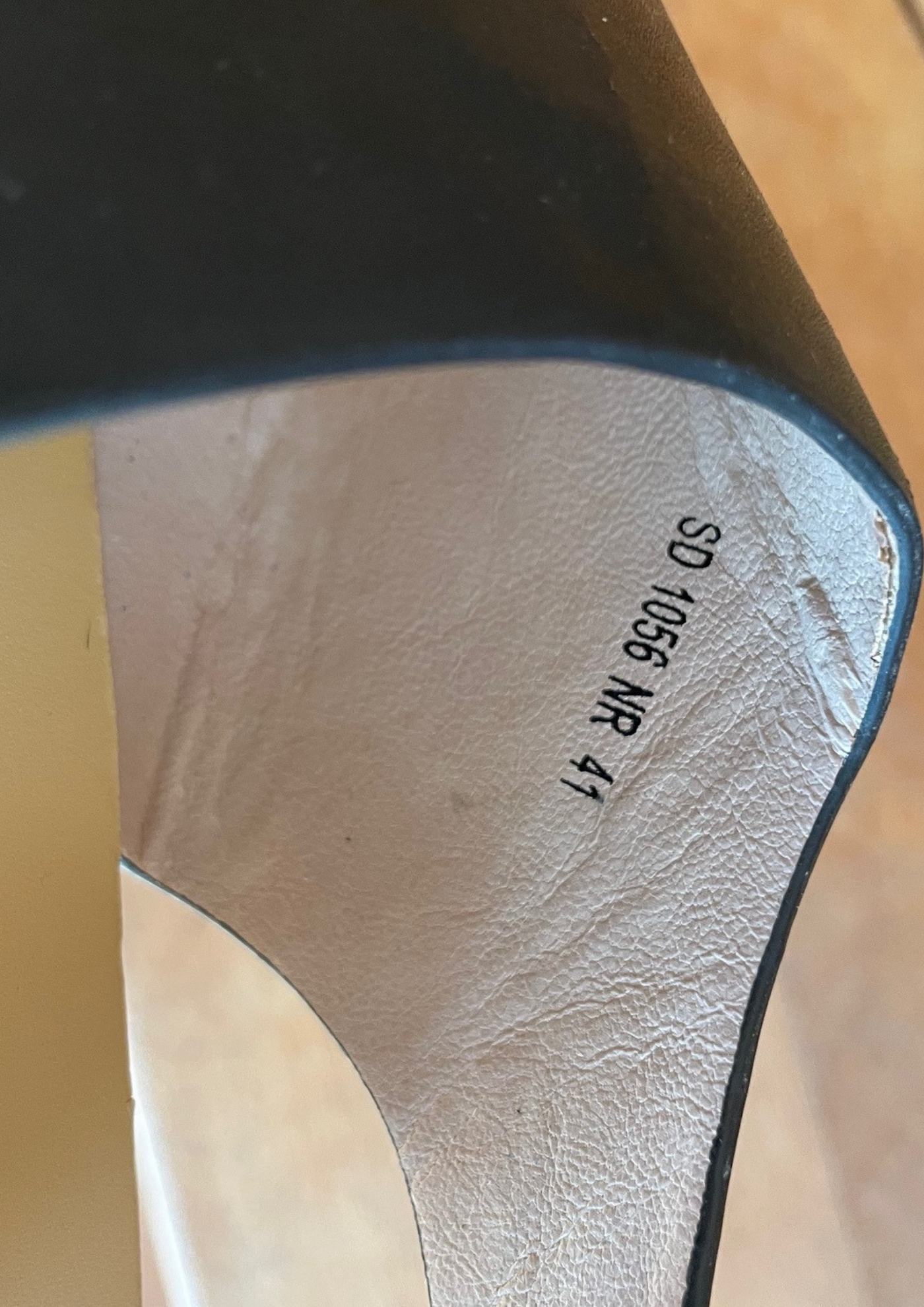 🖤 Sandales Compensées Cuir Noir Pointure 41 🖤