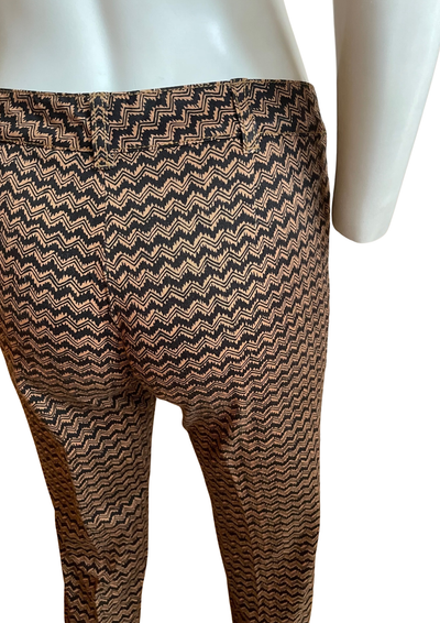 Pantalon Slim Imprimé Géométrique Taille 36 🌟