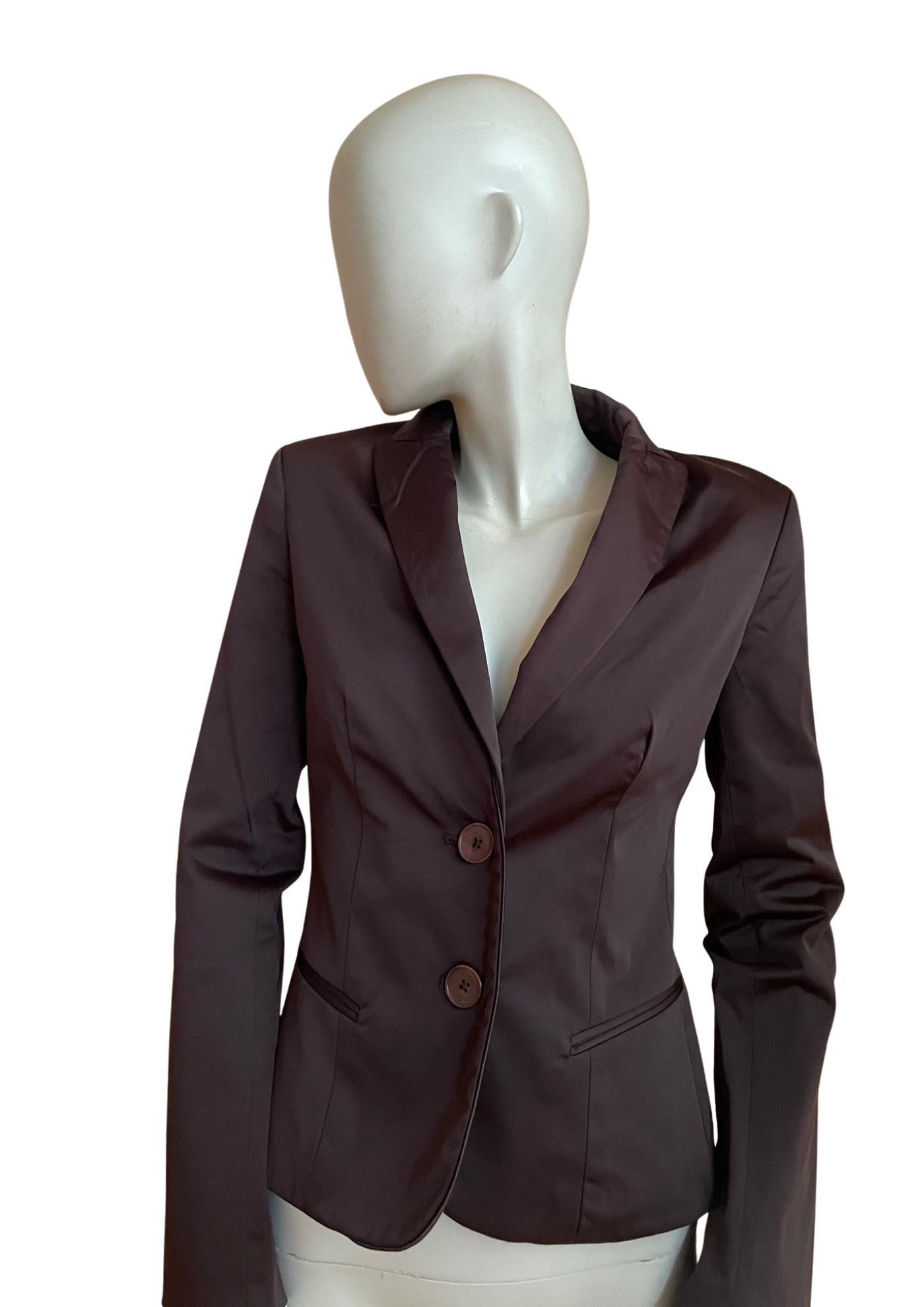 ✨ Blazer Marron Chic, Épuré Taille 38 👜🌹