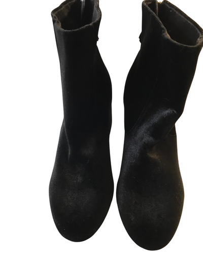 Boots en velours à strass Pointure 41