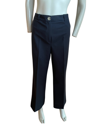 👖 Pantalon bleu foncé en coton élasthanne – Taille 38
