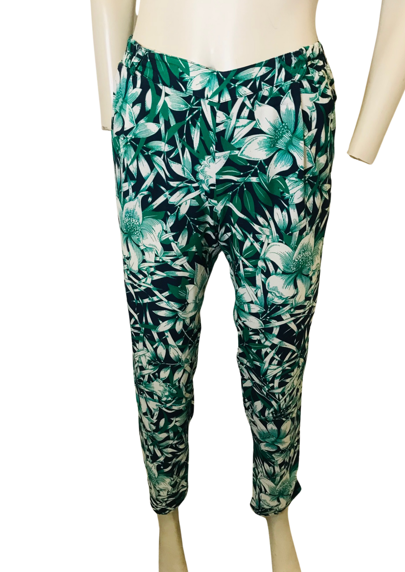 Pantalon tropical fluide – Taille 36 🇫🇷🌿✨