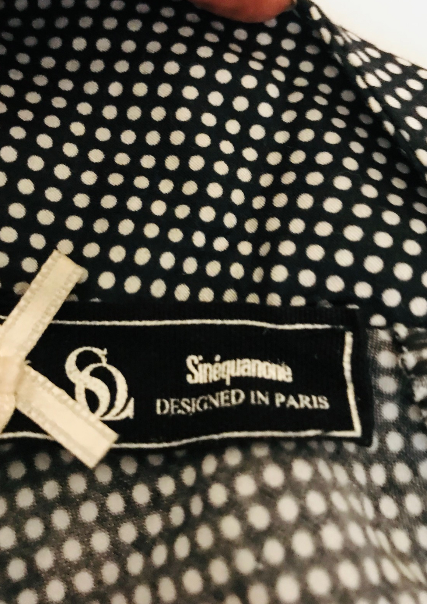 Blouse à pois Taille 40