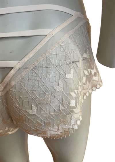 🌸 Culotte en Dentelle Irisée – Taille 42 (Neuve avec étiquette)