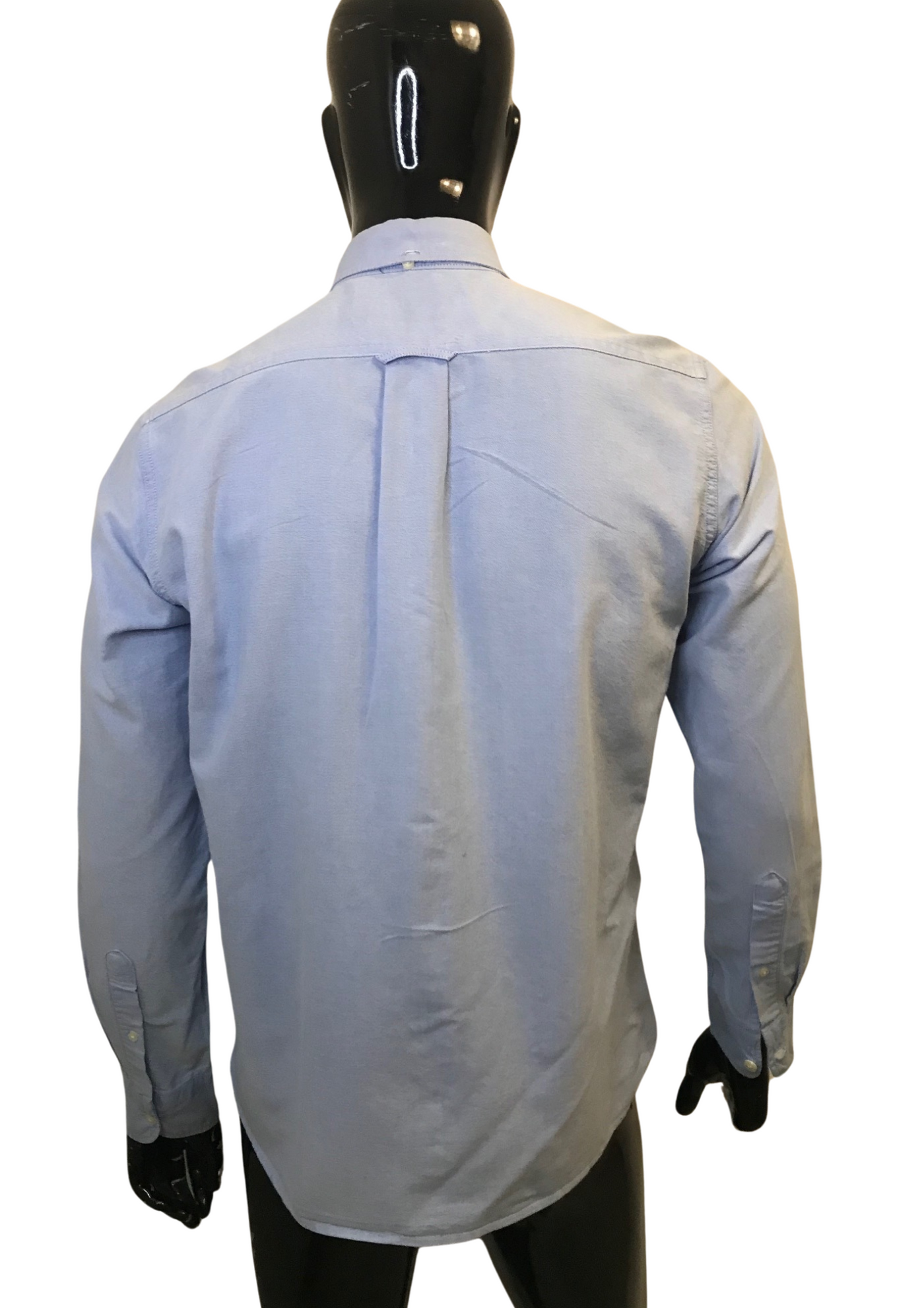 👔 Chemise Homme Bleu Clair – 100% Coton, Taille S