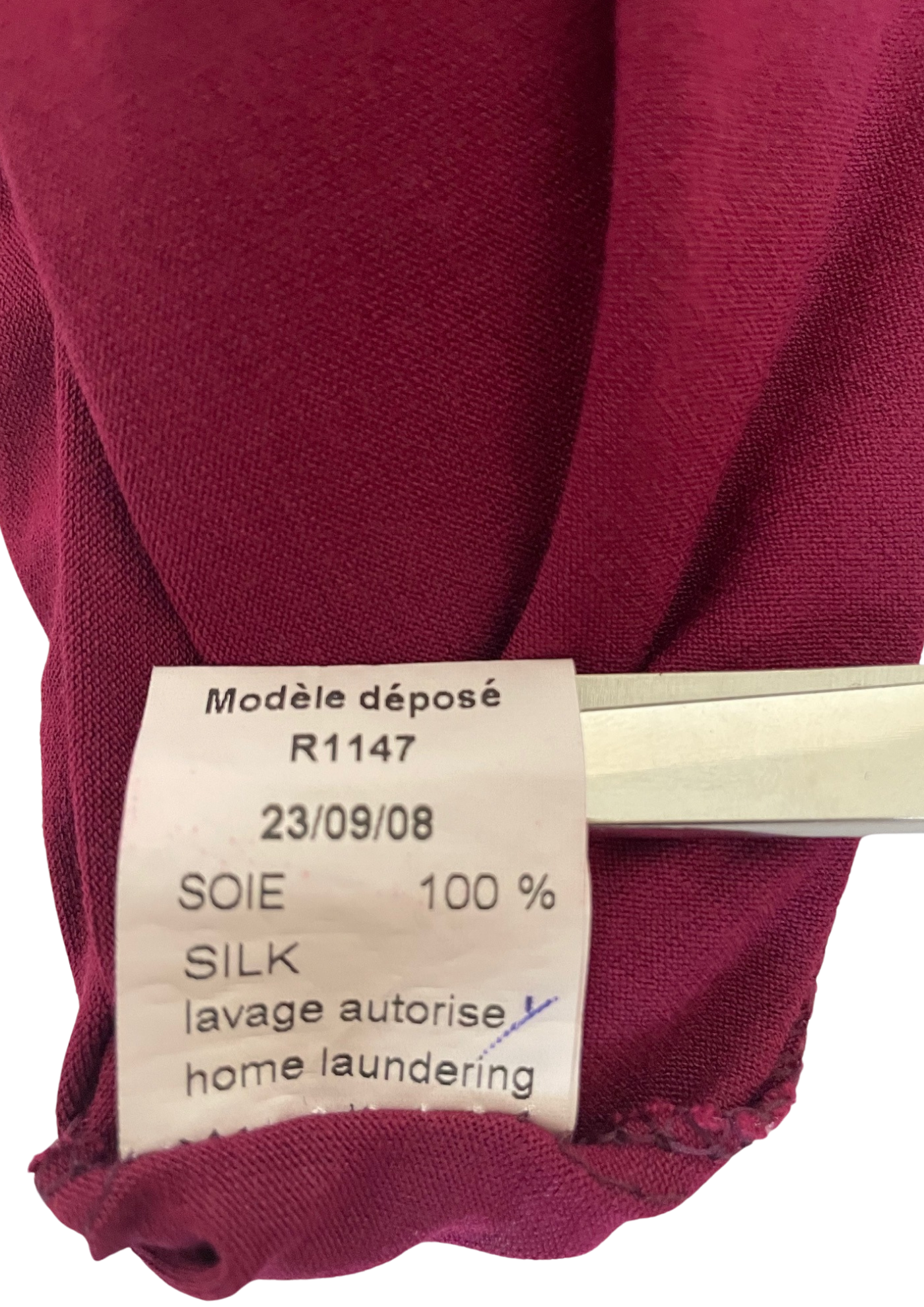 💥 Robe en soie Taille 36 💥