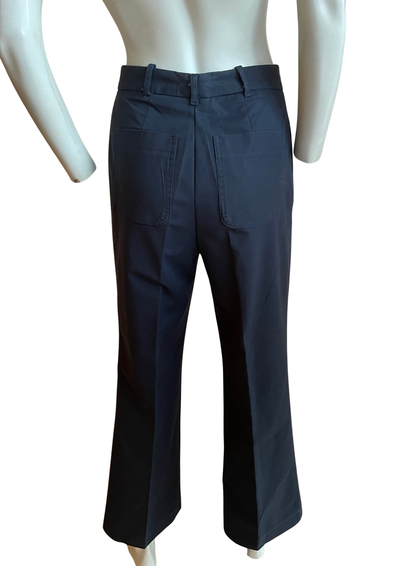 👖 Pantalon bleu foncé en coton élasthanne – Taille 38