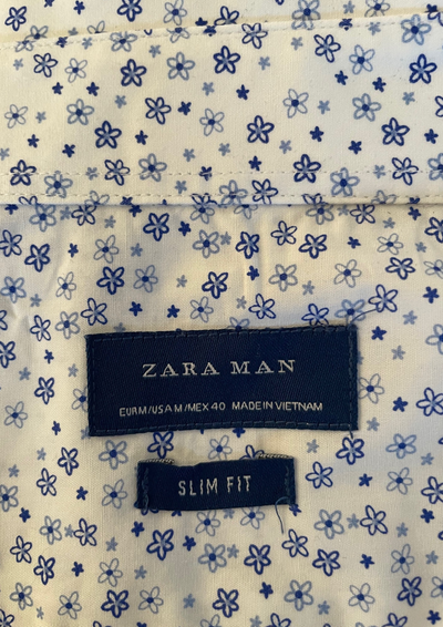 🌟 Chemise à motifs floraux Taille M 🌟