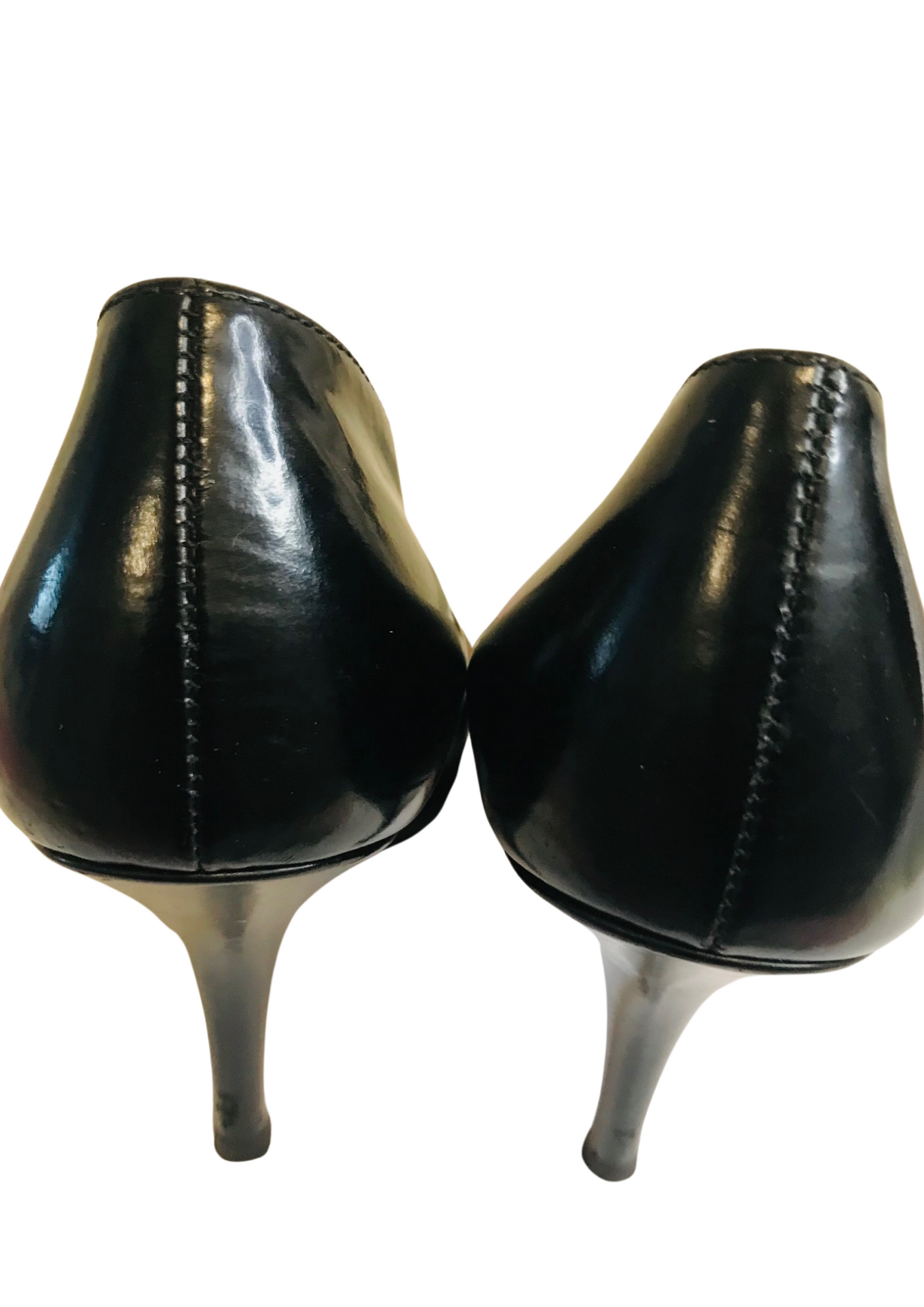 👠 Escarpins noirs en cuir – Pointure 36,5 ✨🖤