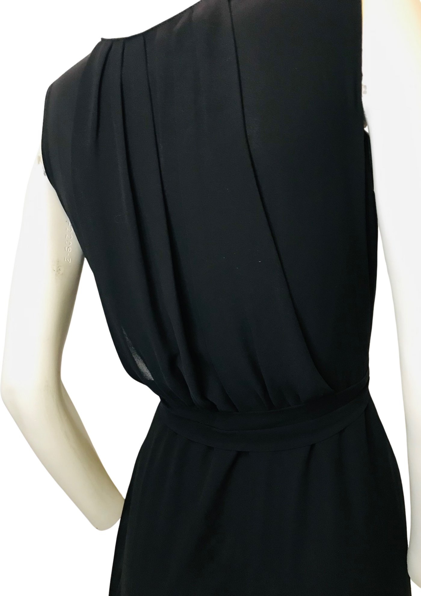 Robe Plissée Noire – Taille 36 🖤✨