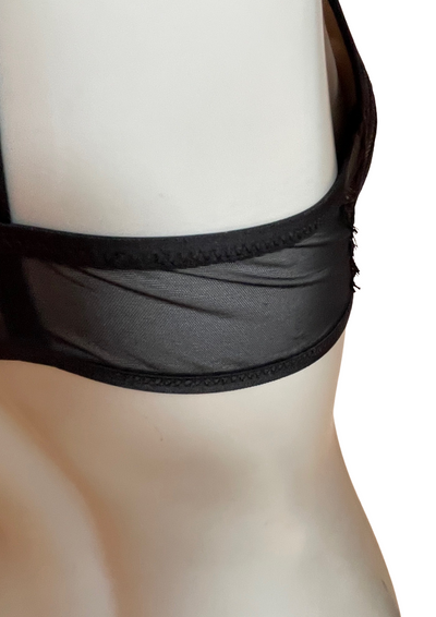 🖤 Soutien-gorge push-up dentelle noir/nude – 95B (Neuf) ✨