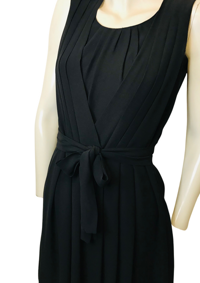 Robe Plissée Noire – Taille 36 🖤✨