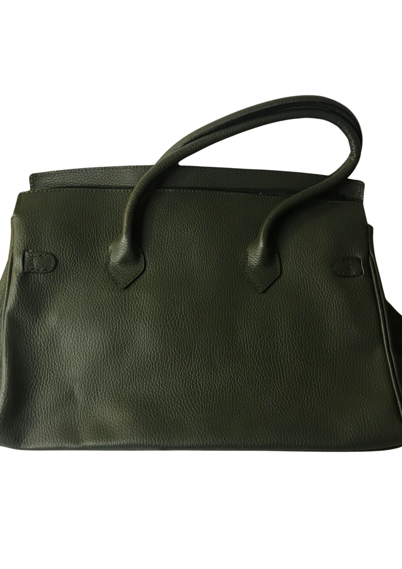 👜✨ Sac à main vert bouteille en cuir – Élégance intemporelle ✨👜