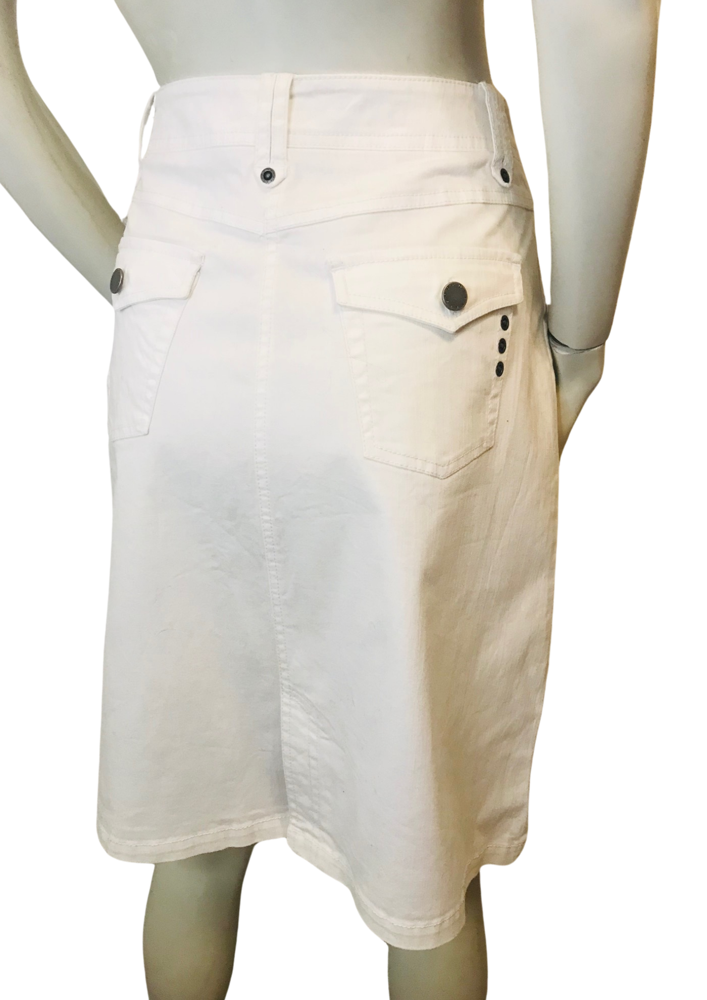 Jupe Droite Blanche Taille 40 🌟👗
