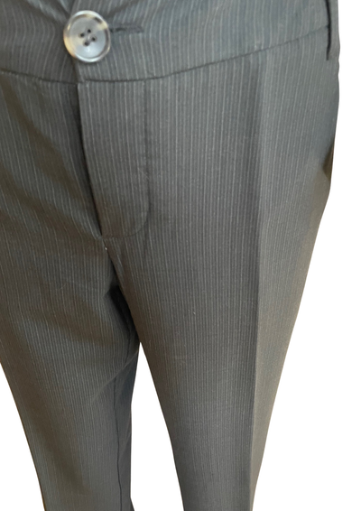 🌟 Pantalon gris anthracite à fines rayures Taille 38🌟
