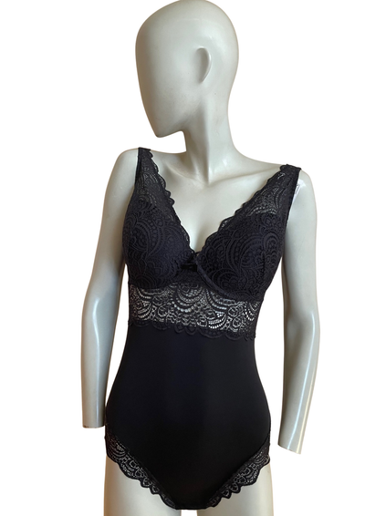 🖤 Body en dentelle noir 90 E (Neuf) 🖤