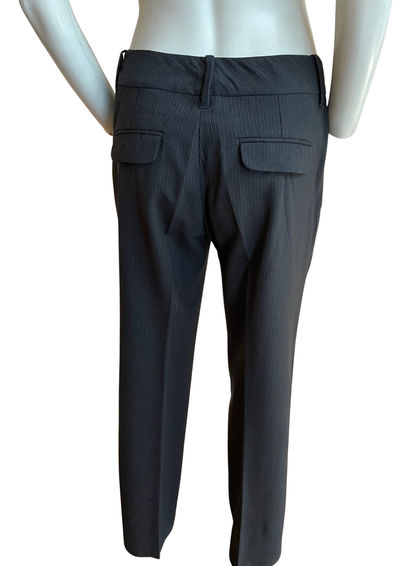 🌟 Pantalon gris anthracite à fines rayures Taille 38🌟