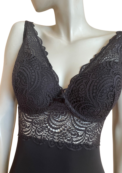 🖤 Body en dentelle noir 90 E (Neuf) 🖤
