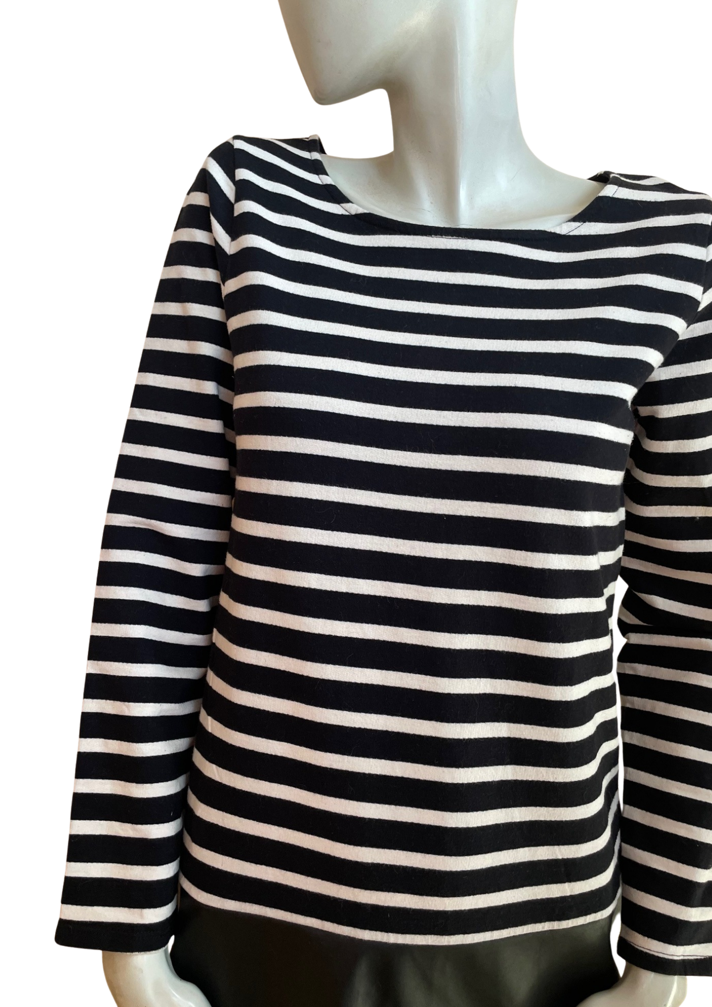 Robe marinière bi-matière Taille 38 👗⚓️🖤
