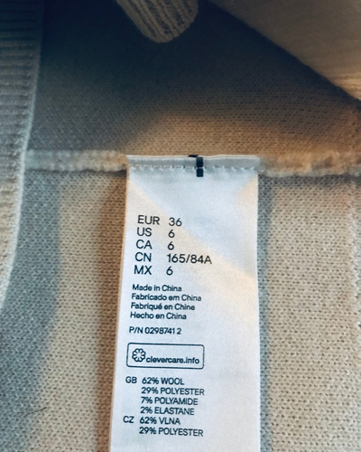 Pull en laine Taille 36