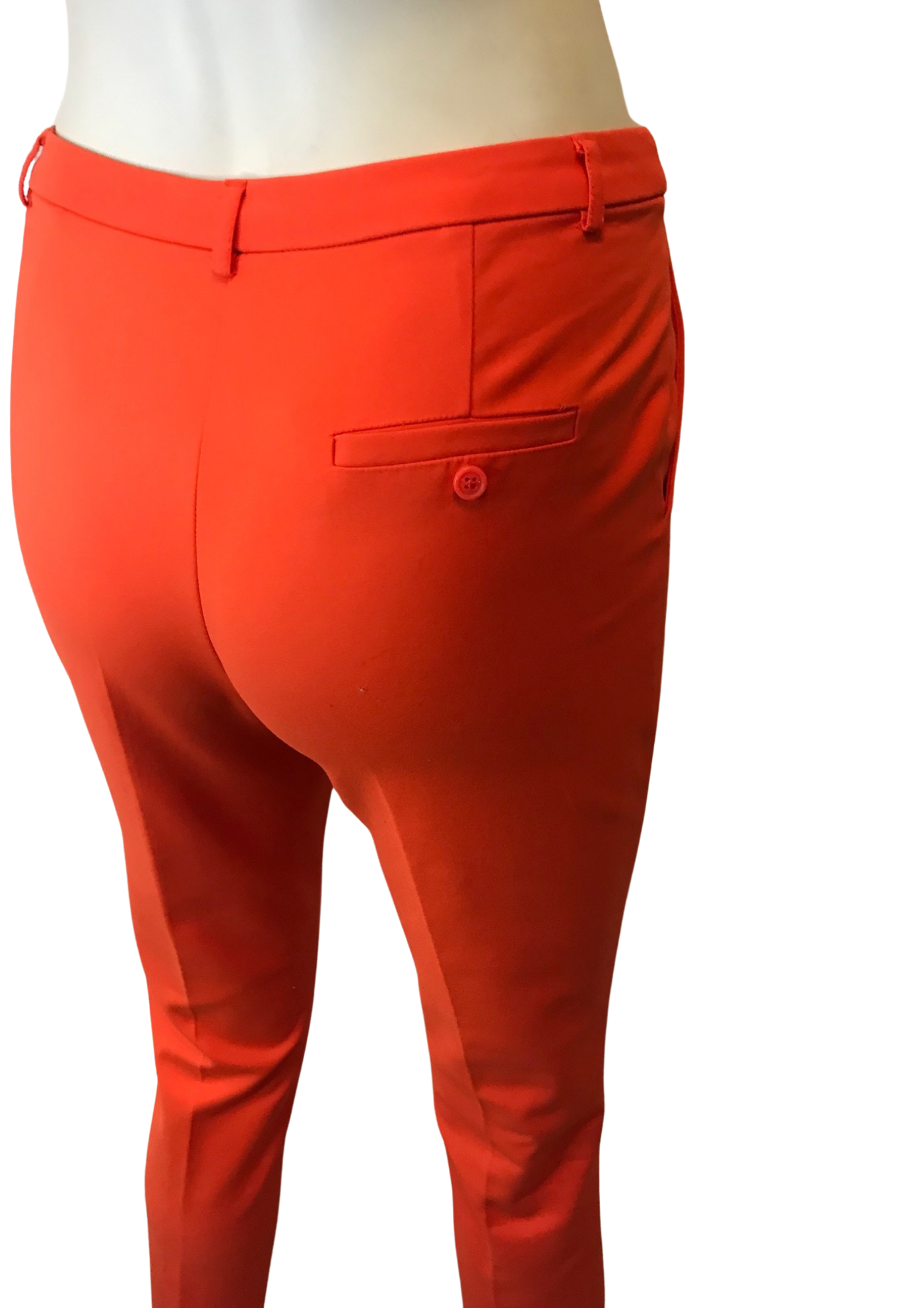 Pantalon cigarette orange – Taille 36 🍊👖