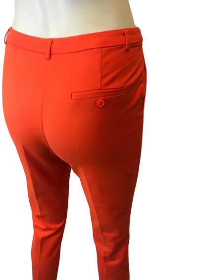 Pantalon cigarette orange – Taille 36 🍊👖