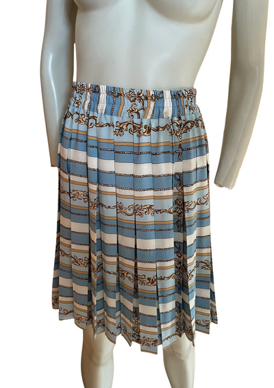 🎀 Jupe plissée à motifs Taille 38 🎀