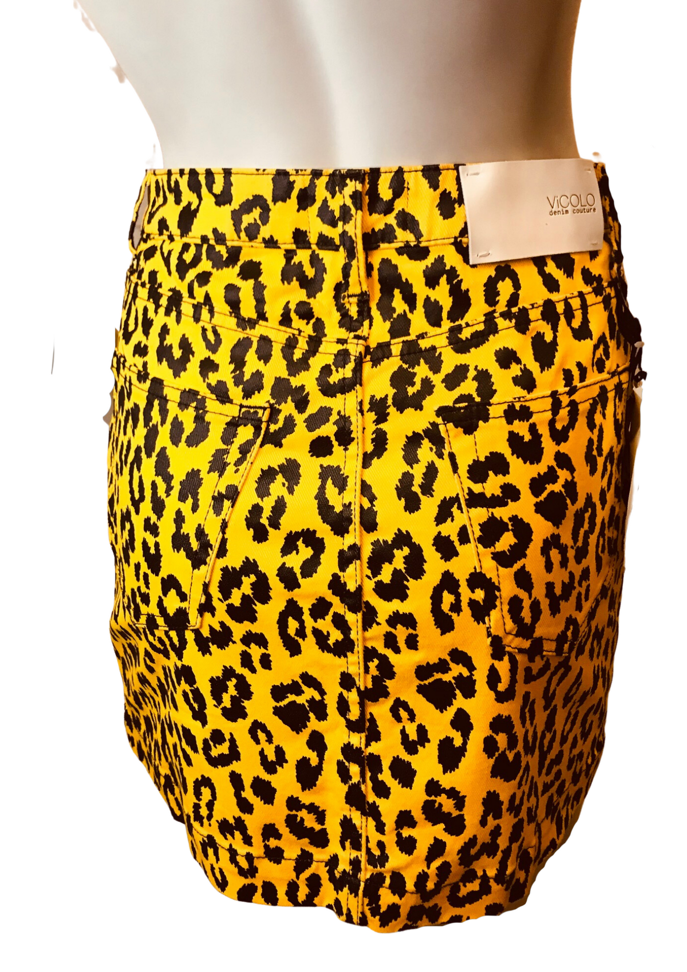 Jupe à motifs léopard Taille 36 (Neuve)